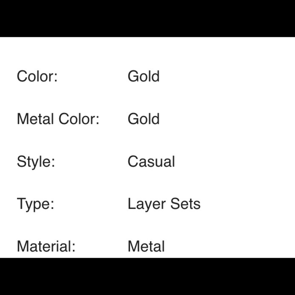 NWT Moon 🌚 Layered Necklace - Picture 5 of 5